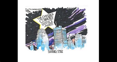 Editorial Cartoon: Community Service Awards | WS Chronicle