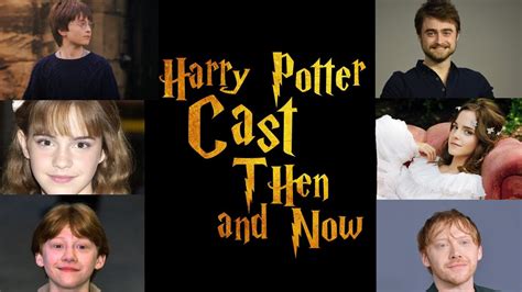 HARRY POTTER Cast Then And Now 2022 How They changed? you will be shocked😱 @vlogsbyaina15 - YouTube