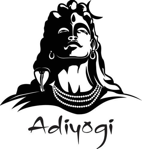 Adiyogi Mahadev vector art illustration 3220014 Vector Art at Vecteezy