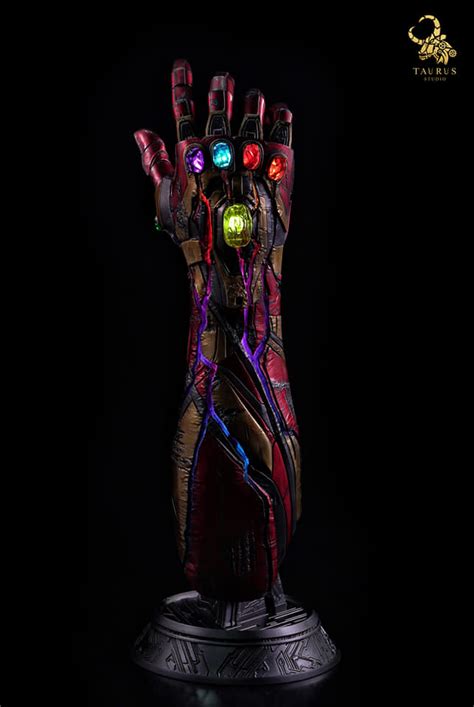 This Iron Man's Battle Damaged 1:1 Scale Light-Up Nano Gauntlet Is A Worthy Centrepiece | Geek ...