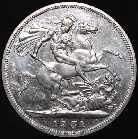 1951 | George VI Festival Of Britain Crown | Cupro-Nickel | Coins | KM Coins | Valuable coins ...