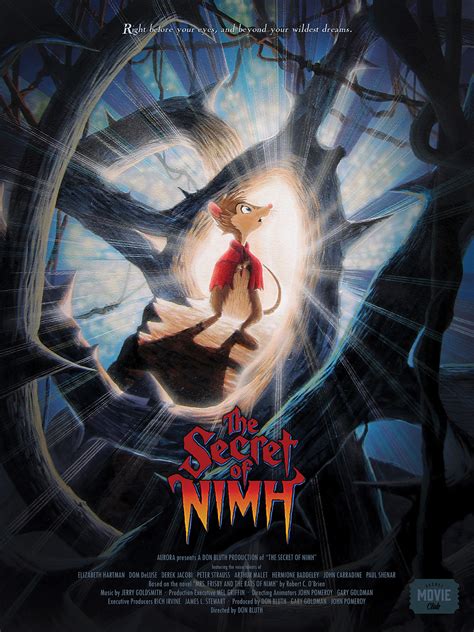 The Secret Of NIMH | Poster By Adammcdaniel