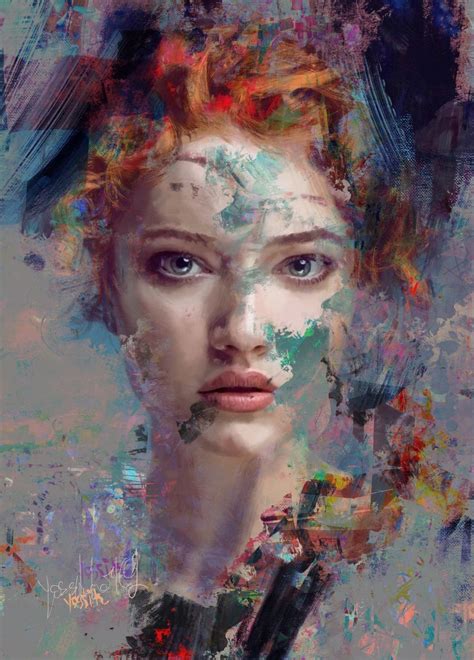 look at me i am here (2018) Acrylic painting by Yossi Kotler | Abstract ...