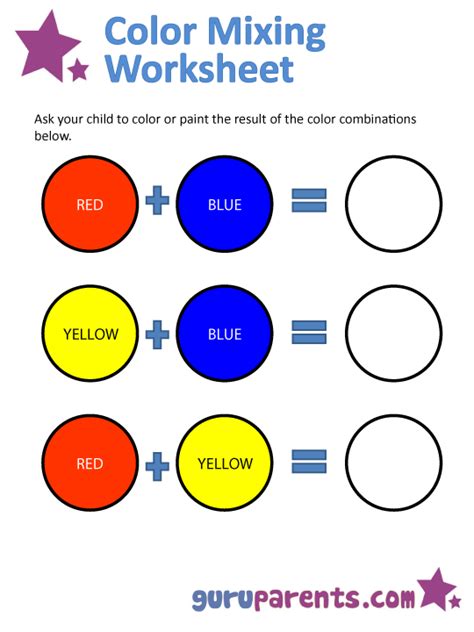 Primary Color Chart For Kids / Mixing Colors | guruparents | ABA PHOTOS ...