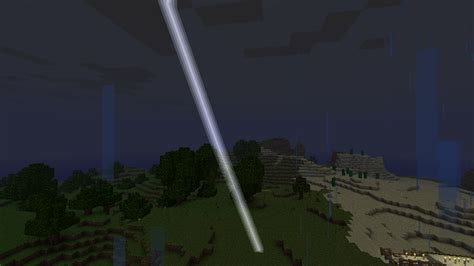 Lightning Staffs in Vanilla Minecraft - One Command Creations