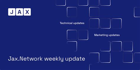 Jax.Network weekly update - Jax.Network Blog - Medium