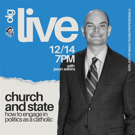 Live at OLG with Jason Adkins — Our Lady of Grace Catholic Church