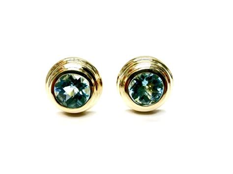 Blue Topaz Earrings