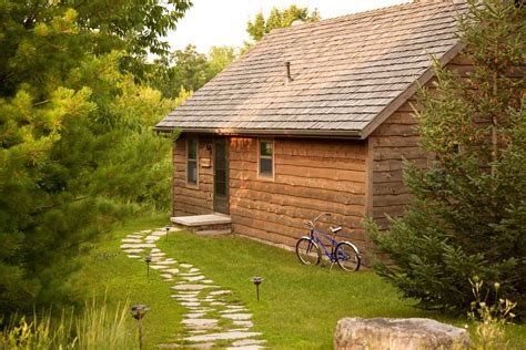 Chanticleer Cabins | Door County Luxury Log Cabin Rentals