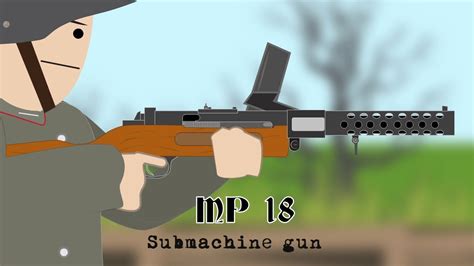 MP18 Submachine gun - YouTube