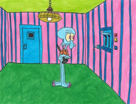 Squidward in the time machine by matiriani28 on DeviantArt