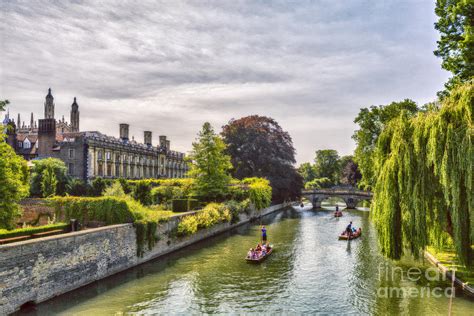 River Cam in Cambridge 2 Photograph by Ian Dagnall - Pixels