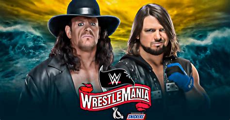 Es Oficial: Undertaker vs AJ Styles en WrestleMania 36