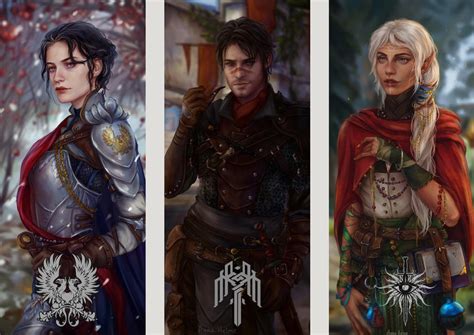 dragon age characters by AnnaHelme on DeviantArt