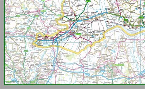 East Riding Of Yorkshire County Map | County map, Yorkshire county, Lincolnshire