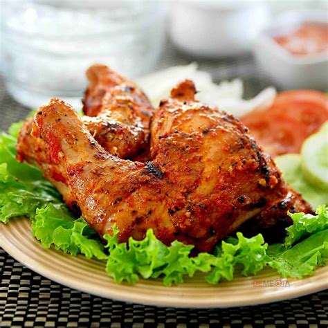 Cara Bikin Ayam Bakar Bumbu Rujak Super Lezat Dimulut