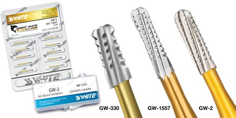 SS White Great White Gold Series burs | Safco Dental Supply