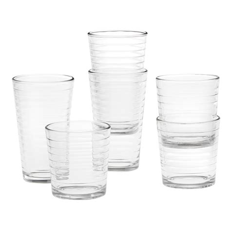 Stacked Glassware 12 Piece Set | MrOrganic Store