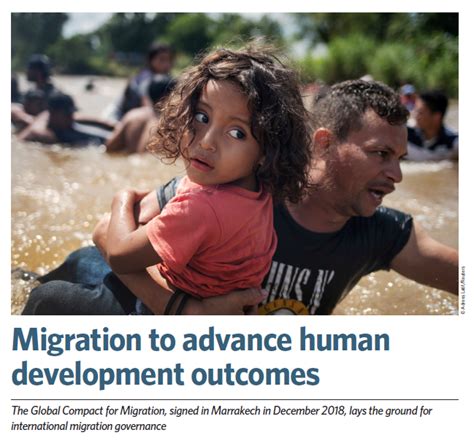 Migration to advance human development outcomes | Migration for development