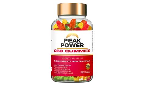 Peak Power CBD Gummies Reviews (Fake or Legit)? Uncover the Hidden ...