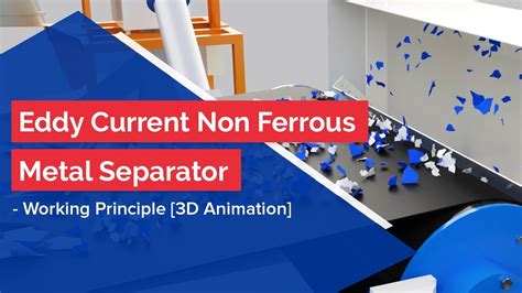 Eddy Current Non Ferrous Metal Separator - Working Principle [3D Animation] - YouTube