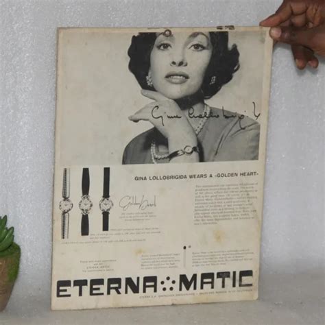 1948 VINTAGE ETERNA MATIC Watch Advertisement Corrugated Poster Sign Board 13696 £45.84 ...