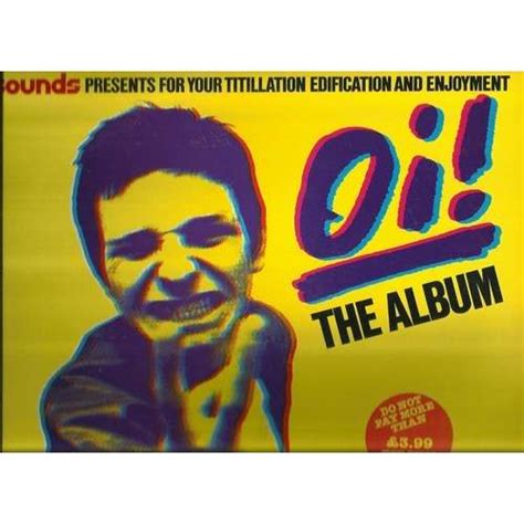 Oi the album by Cockney Rejects Angelic Upstarts Exploited, LP with ...