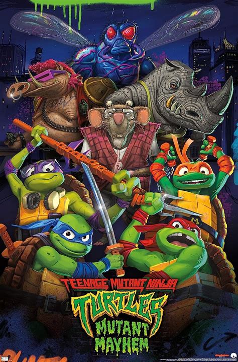 TMNT: Mutant Mayhem (Poster 4) by matuta2002 on DeviantArt