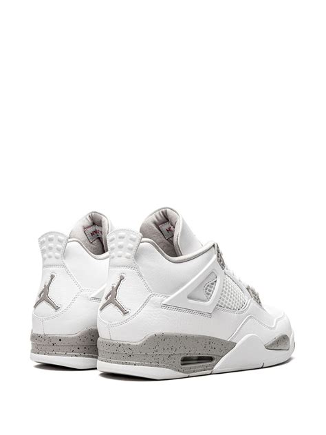 Jordan Air Jordan 4 Retro "White Oreo" Sneakers - Farfetch