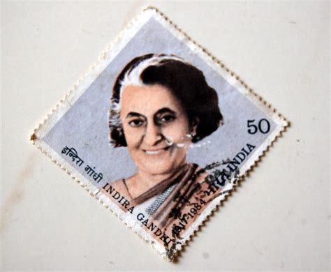 Stamps from India and Rest of the World: Indira Gandhi, Politician ...