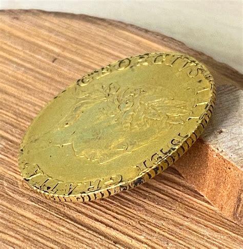 Gold Guinea coin year 1787. A 22K genuine antique full Guinea | Etsy