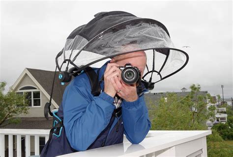 Nubrella is a Hands-Free Umbrella That Can Keep Your Camera Dry | PetaPixel