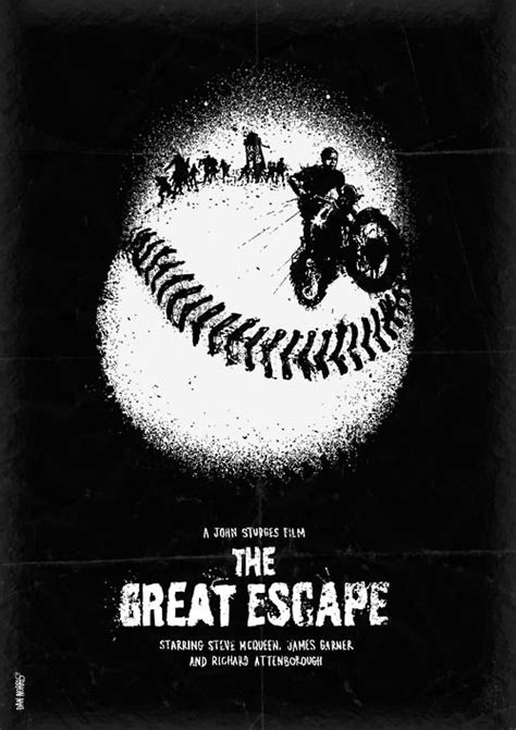 Movie Poster - The Great Escape by Daniel Norris | Movie posters, The ...