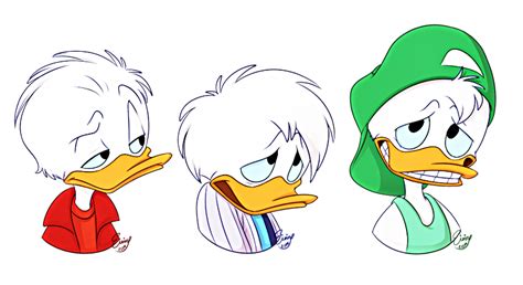 Walt Disney Fan Art - Huey Duck, Dewey Duck & Louie Duck - Walt Disney Characters Fan Art ...