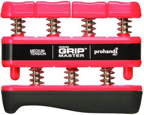 Hand Exerciser: Gripmaster Hand Exerciser Red, Medium Tension (7-Pounds ...