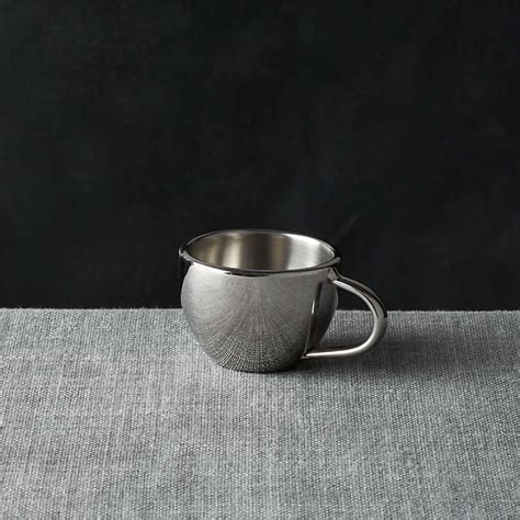 Stainless-Steel Espresso Cup + Reviews | Crate & Barrel Canada