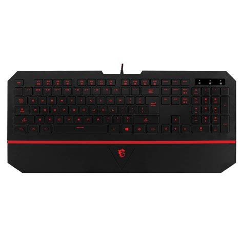 MSI MSI Gaming Keyboard 7 Colours Backlit - INTERCEPTOR | Falcon Computers