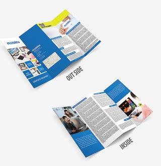 Four Fold Brochure Design Service, Expert Designing Company - Dream ...