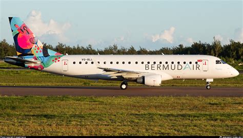 VQ-BLU BermudAir Embraer ERJ-175STD (ERJ-170-200) Photo by Joseph Garca | ID 1471910 ...