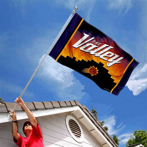 Phoenix Suns Banner Flag with Tack Wall Pads - State Street Products