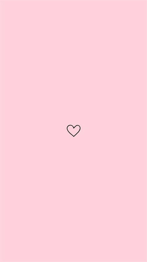 Aesthetic pink heart Wallpapers Download | MobCup