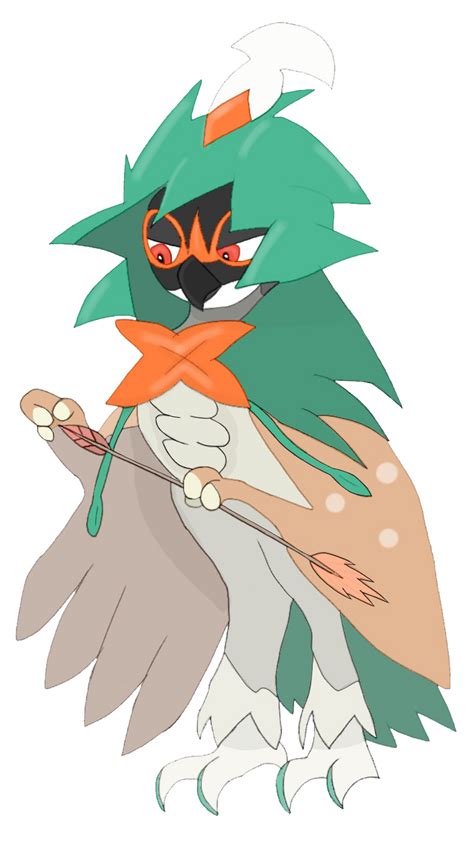 rowlet's final Evolution Decidueye/ Silvarro by evo-revo on DeviantArt