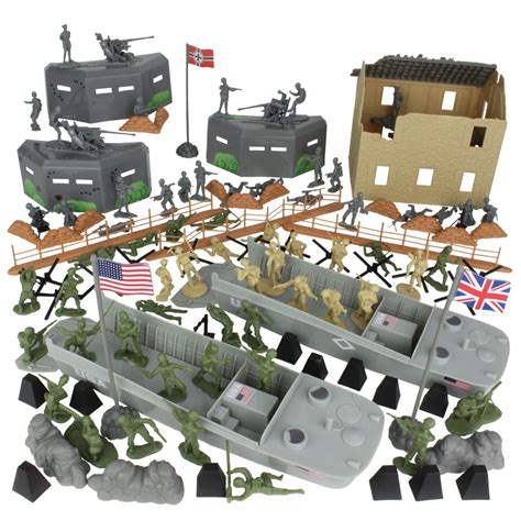 BMC D-Day Plastic Army Men Boxed Playset: 110 Pieces – BMC Toy Soldier Shop