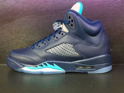 Air Jordan 5 Retro Midnight Navy - The Blaque Boutique | Air jordan shoes, Sneakers, Retro sneakers