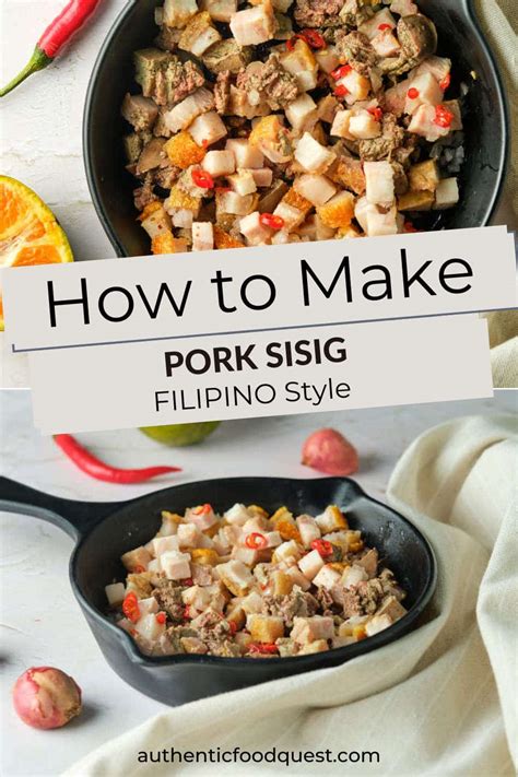 Pork Sisig Recipe: How To Make Authentic Filipino Pork Sisig