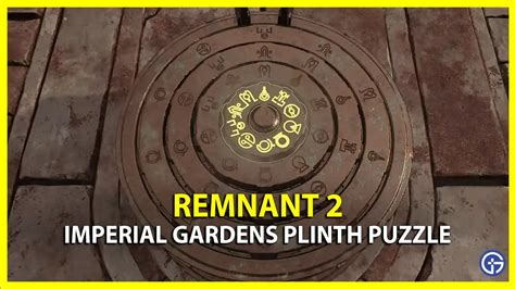 So lösen Sie das Imperial Gardens Dial-Rätsel in Remnant 2 - Gamingdeputy Germany