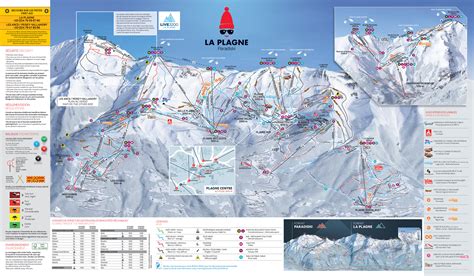 Piste Map — La Plagne | OVO Network