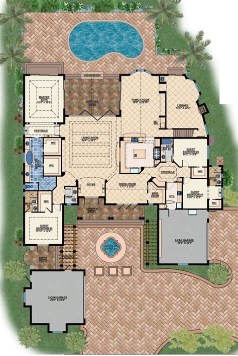 New Modern Mediterranean House Plans - New Home Plans Design