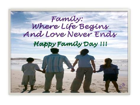 Happy Family Day Quotes. QuotesGram