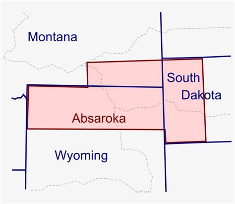 Absaroka County Map